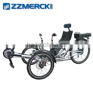 3 Wheels Electric Recumbent Trike thumbnail-1