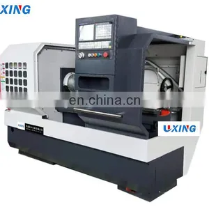 Precision Horizontal Emco Lathe Cnc Turning Center Machine Gsk Siemens Fanuc Control Guangzhou CAK6140 Price for Sale Shandong thumbnail-2
