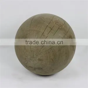 Wood Ball Decoration,Home Art Decoration,Antique Wood Decoration thumbnail-1