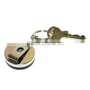 Pull Key Reel Wearable Key Organizer, Stainless Steel thumbnail-4