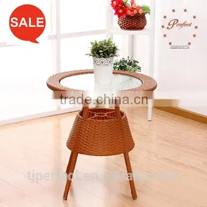 Hot Sale Buffet Rattan Patio Garden Furniture With Leisure Armchairs thumbnail-4