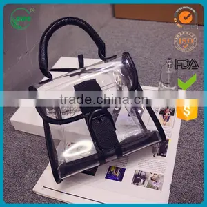 Cute Clear Transparent Newest Pvc Tote Bag With Competitive Price thumbnail-1