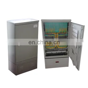 Manufacturer FTTH Outdoor 144 288 576 Core Fiber Optic Cross Connect Cabinet Telecom Cabinet Optical Distribution Cabinet thumbnail-4