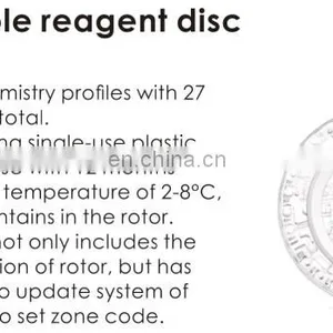 Medical Disposable Reagent Disc Chemistry Analyser Disk thumbnail-5