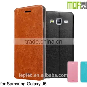 Case for Samsung Galaxy J5 Case MOFi Original Flip Leather Cover for Samsung J500F Case Silicone Phone Coque Silicon thumbnail-1