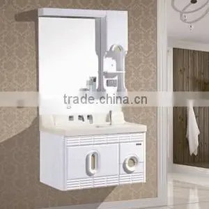 China Economical Wall Hung Cabinet With Mirror and Light Frpm Henan thumbnail-5