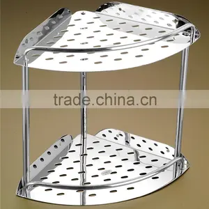 WESDA 2014 Bathroom Accessory Set Stainless Steel Corner Shelf thumbnail-1