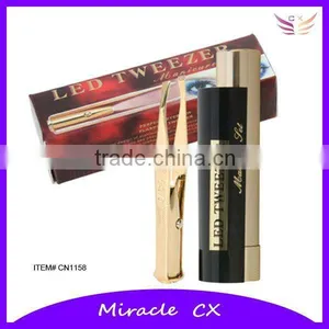 High Quality Ladie's LED Lighted Tweezer With Mirror thumbnail-1