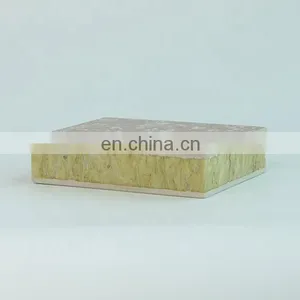Structural Soundproof Sound Absorption Fireproof Insulated Rock Wool Corrugated Sandwich Panels For Walls thumbnail-3