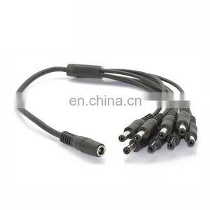 1-8 Plug Female To Male Power Supply Dc Splitter Cable 8 Way Dc Connector Cable 12v Dc Power Cable thumbnail-2