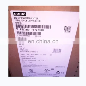 Original Siemens SINAMIC G120 Power Module PM240-2 6SL3210-1PE27-5UL0 thumbnail-1