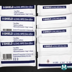 Alcohol Wipes 70% Isopropyl Wipes Sterilization Wipes Big Size Alcohol Pad thumbnail-2