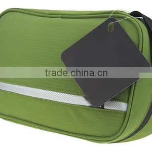 Wholesale Cheap Price Green Waterproof Toiletry Bag for Travel,high Quality Polyester Travel Wash Bag,custom Travel Toiletry Bag thumbnail-3
