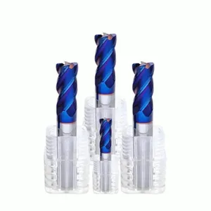 Carbide Square End Mill 4 Flutes HRC65 thumbnail-1