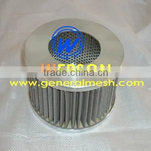 Ink Cartridge Filter ,stainless Steel Pleated Filter Cartridge in 316 S.s Mesh thumbnail-5