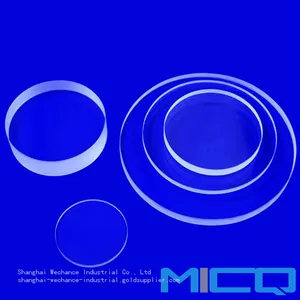 Transparent Fused Silica Quartz Disc/Quartz Plate/Optical Quartz Glass With High Light Transmittance High Temperature Resistance thumbnail-1