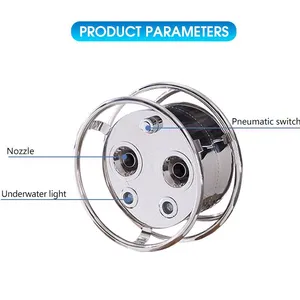 Wholesale High Efficiency Counter Current Swim Stainless Steel & PVC Material Endless Pool Swimming Machine thumbnail-6