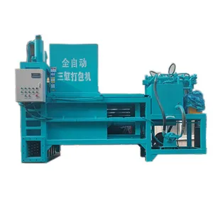 Square Silage Bale Electric Hay Baler Machine Hydraulic Press Rice Husk Baling Machine thumbnail-1