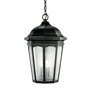 IP65 Waterproof Outdoor Pendant Hanging Light LED Ceiling Lamp thumbnail-2