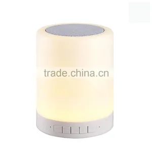 LED Light Table Lamp Nightlight With Bluetooth Speaker, Bedroom Music Nightlight Supplier's Choice thumbnail-2