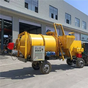 Highway Paving Frying Material Machine, Asphalt Heating Mixer, Automatic Feeding Asphalt Mixer thumbnail-3