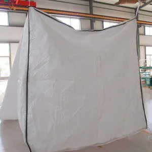 Dustproof Heat Sealed Container Liner PE Woven for Plastic Resin Pellet Bulk Container Shipment thumbnail-1