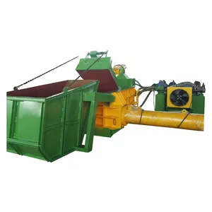 Two Rams Metal Baler With Loading Hopper Fast and Good Baling Machine thumbnail-2