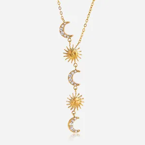 Sea Water Resistant Stainless Steel Necklace Charm Non-Tarnish 2-Year Color Retention thumbnail-5
