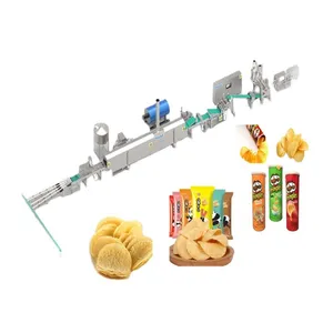 Newly Designed Pringle Potato Chips Production Line Fabricate Potato Chips Machine Compound Baked Potato Crisp Cracker Plant thumbnail-1