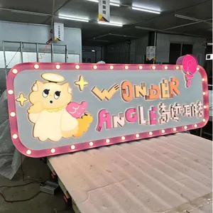 Custom 3d Illuminated Stainless Steel & Acrylic Led Channel Letters Sign For Bar Decoration And Advertising thumbnail-4