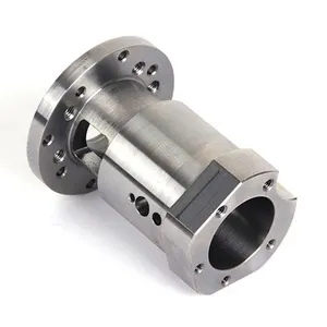 High Precision CNC Turning & Milling Stainless Steel Flanged Sleeve, Custom OEM Machined Parts With Tight Tolerance thumbnail-1