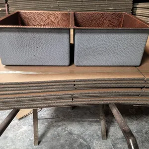 Kitchen Sink, Supplying Pure Handmade Kitchen Copper Sinks and Bathroom Basins thumbnail-3