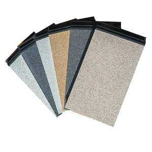 Factory Outlet Fireproof and Waterproof Polyurethane Insulation Boards for Exterior Walls-Sandwich Panels thumbnail-1