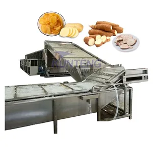 Beetroot Cassava Ginger Cleaning Slicing Drying Production Line Onion Dryer EPC thumbnail-1