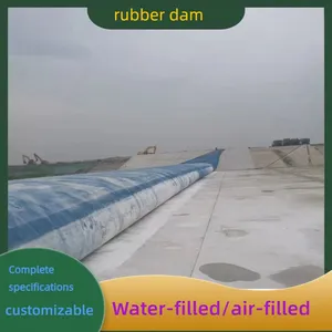 Single Anchor Fixed Rubber Dam Easy Installation Inflatable Water Blocking Dam thumbnail-1