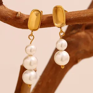 Wholesale Stainless Steel Earrings for E-commerce Sellers Hypoallergenic Ready to Ship Bulk thumbnail-4