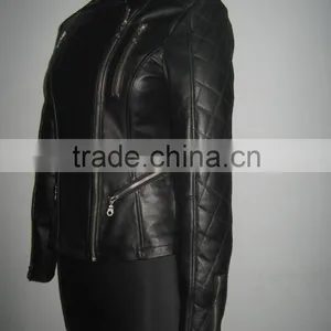 Stylish Genuine Leather Jackets Black Sheep Nappa thumbnail-3