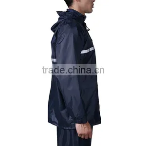 Black Poncho Raincoat Cheap Rain Coat Raincoat for Motorcycle Riders thumbnail-3