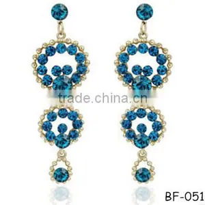 Fashion Long Tassels Earring Wedding Bridal Fashion Earrings thumbnail-1