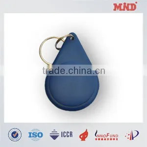 MDK006 ABS Key Fob RFID Key Tag With Metal Ring China Golden Supplier thumbnail-1