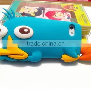for Iphone 5 Animal Duckbilled Silicone Case,3D Silicon Case Back Cover,animal Silicon Case for 4g thumbnail-1