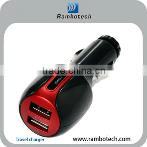 Simultaneously Charge Two Devices Car Charger for Apple thumbnail-1