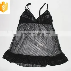 Sexy Transparent Quick Dry Lingerie Dress,hot Mesh Teddy Babydoll thumbnail-4