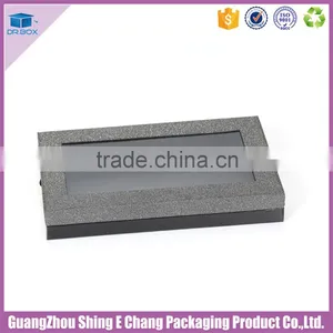 Luxury Iron-gray Paper Printed Gift Box Packaging,window Paper Gift Box,ribbon Paper Gift Box thumbnail-4