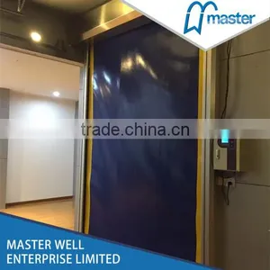 European Style High Quality High Speed PVC Roll up Door thumbnail-4