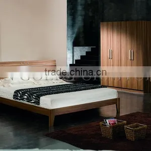 Pictures of Modern Wooden Beds Set for Apartment Furniture(SZ-BT002) thumbnail-3