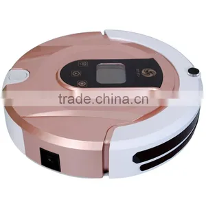 Rose Gold Housekeeping Auto Recharge Robot Vacuum Cleaner thumbnail-4