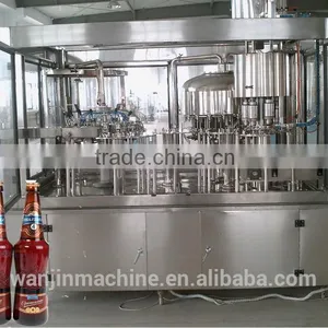 CE Certificate Beer Bottle Washing Filling Capping 3 in 1 Machine thumbnail-1
