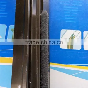 Excellent Aluminum Alloy Door Pile Weather Strip With Fin thumbnail-3
