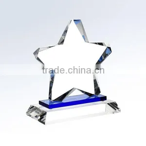 Transparent Handmade Acrylic Star Trophy thumbnail-1